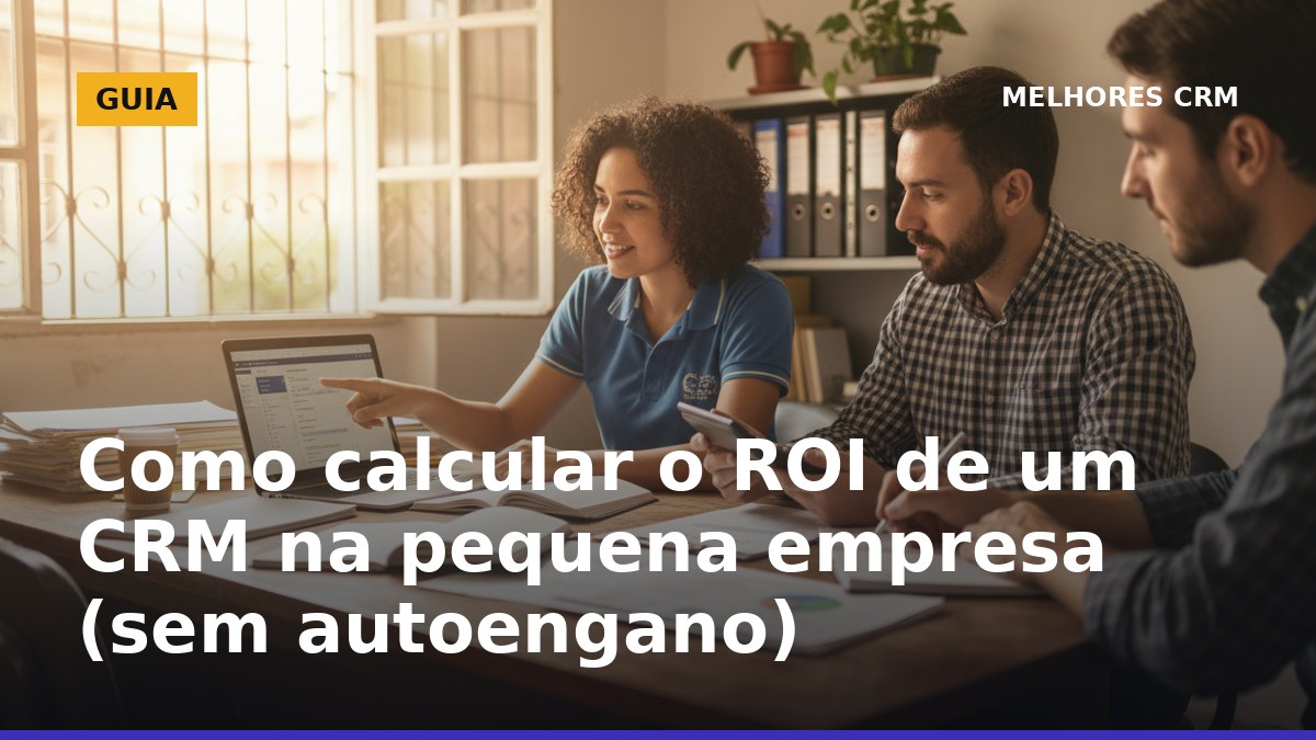 Como calcular o ROI de um CRM em pequena empresa com custos e ganhos reais